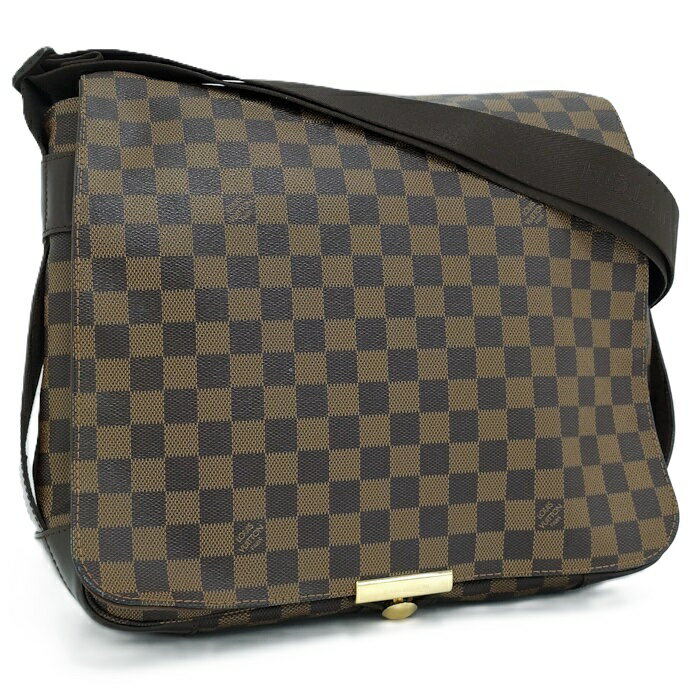 【中古】LOUIS VUITTON バスティーユ ショルダーバッグ ダミエ エベヌ N45258(4)