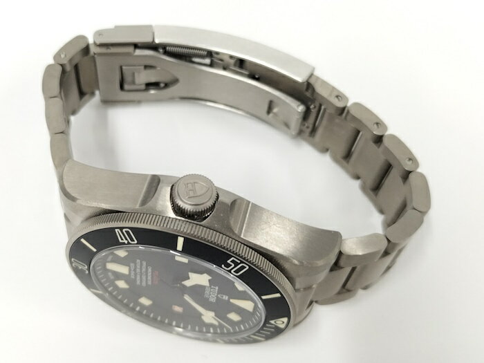 【中古】TUDOR ペラゴス LHD 自動巻き SS ブラック文字盤 25610TNL