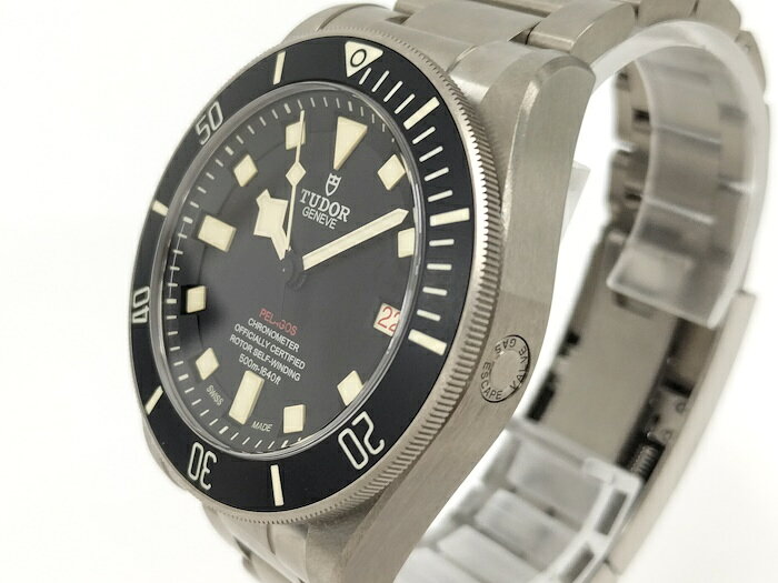 【中古】TUDOR ペラゴス LHD 自動巻き SS ブラック文字盤 25610TNL