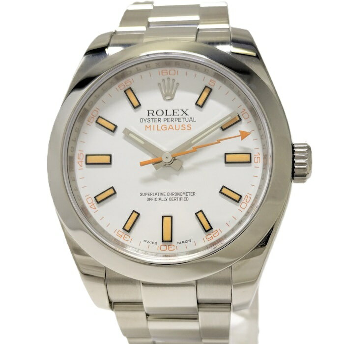 【中古】ROLEX ミルガウス 自動巻き S