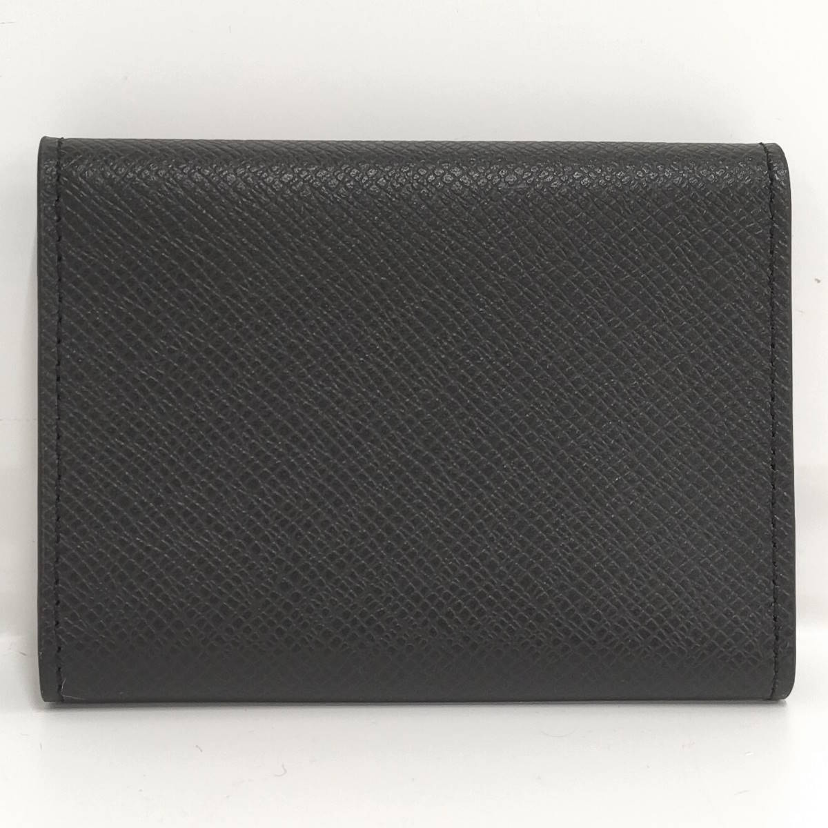 【中古】LOUIS VUITTON アンヴェロップ カルト ドゥヴィジット カードケース タイガ ノワール M64595