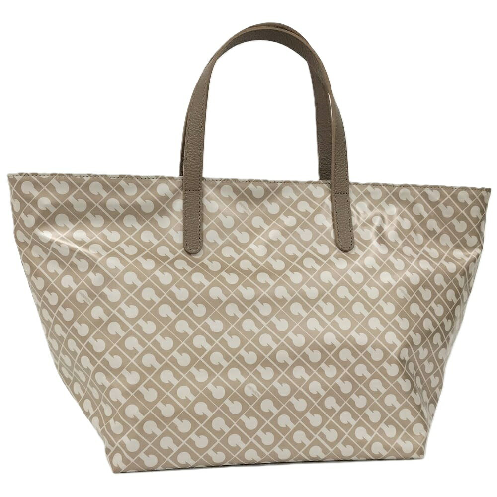 【中古】GHERARDINI トートバッグ ベージュ系