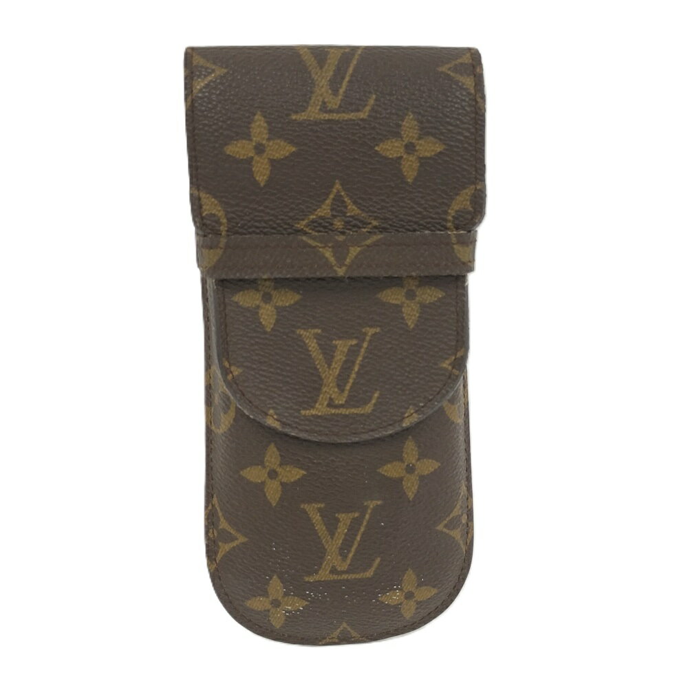 【中古】LOUIS VUITTON エテュイ リュネット ラバ メガネケース モノグラム M62970