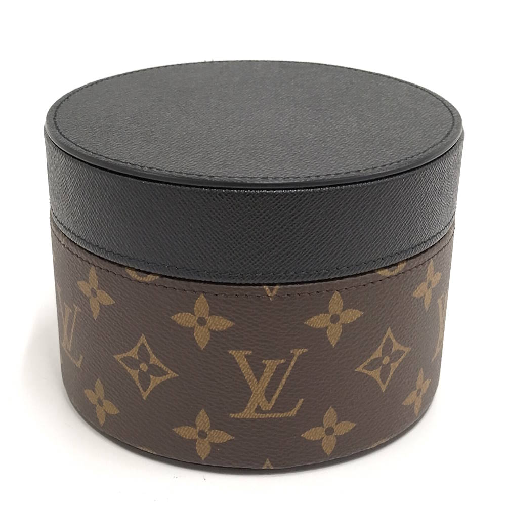 Rakuten - 【中古】LOUIS VUITTON インテリア 小物入れ ラウンドボックスPM・マルサ GI1447