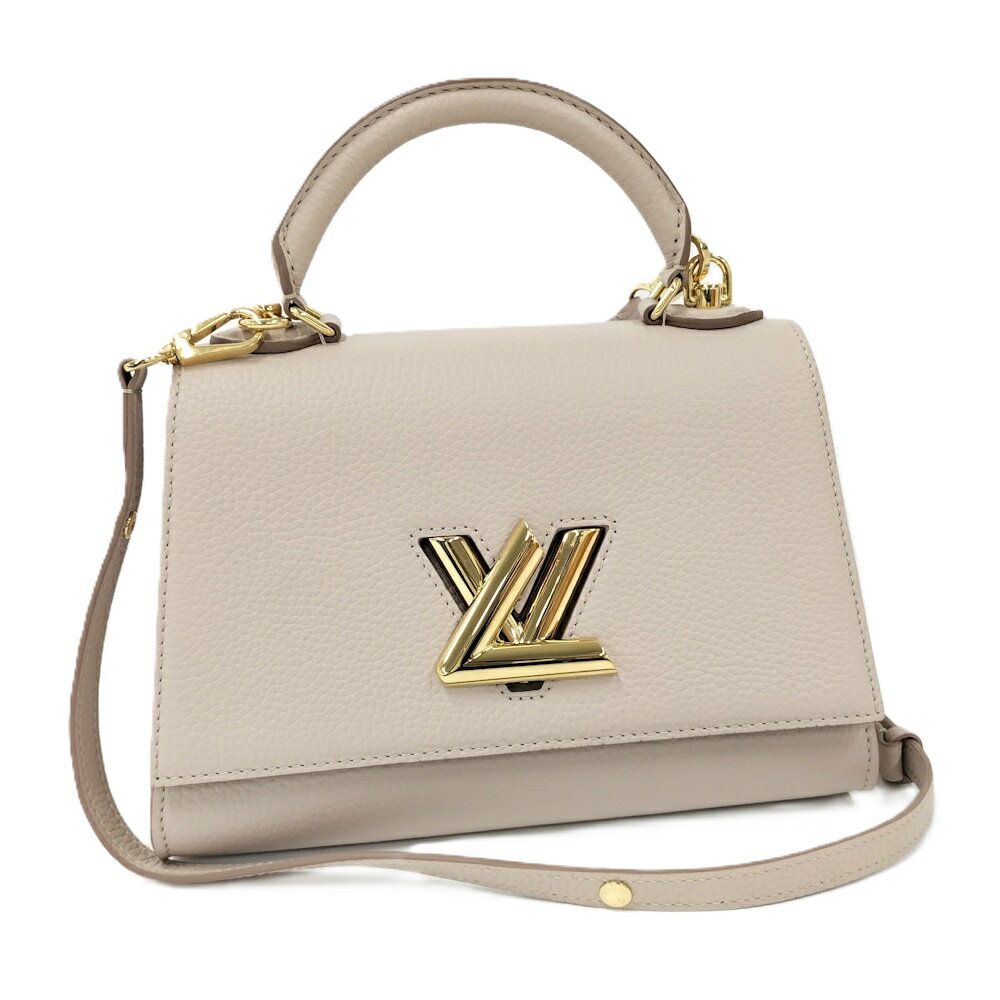 【中古】LOUIS VUITTON ロゴ ツイスト ワンハンドルPM 2WAYショルダーバッグ M57214