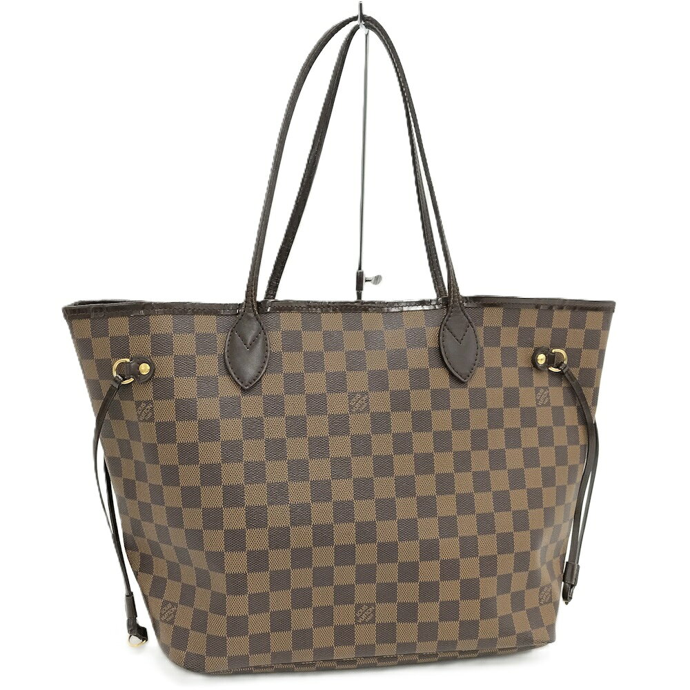 乐天商城 - 【中古】LOUIS VUITTON ネヴァーフルMM トートバッグ ダミエ N51105