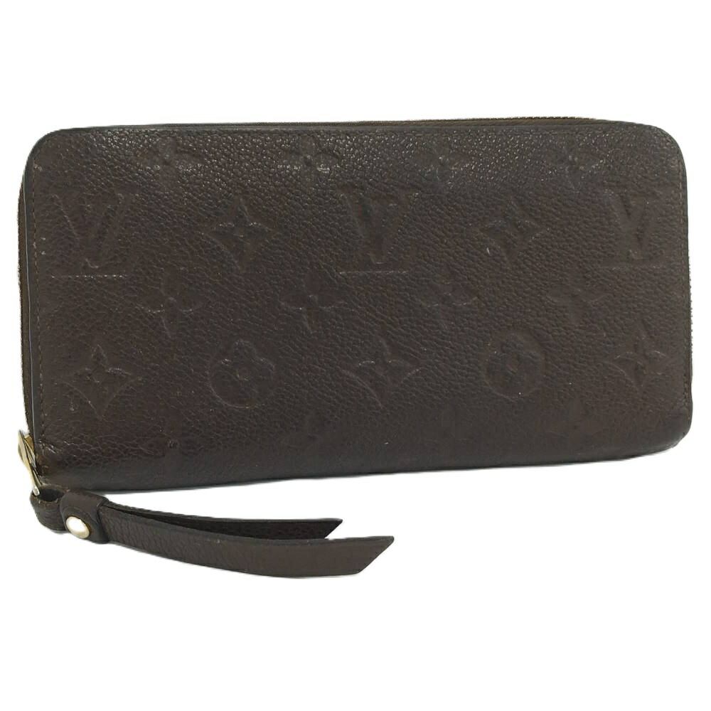Rakuten - 【中古】LOUIS VUITTON ジッピーウォレット 長財布 アンプラント ブラック M60548