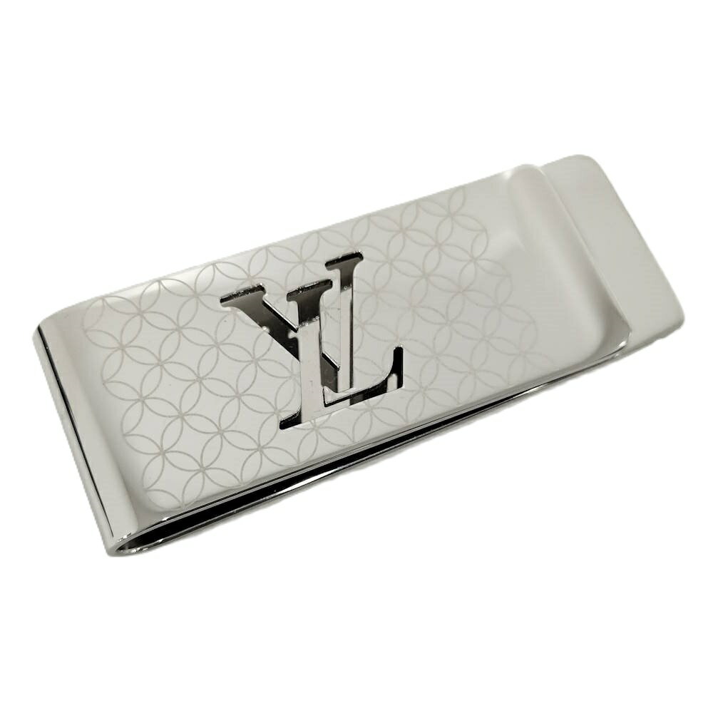 Rakuten - 【中古】LOUIS VUITTON パンスビエシャンゼリゼ マネークリップ メッキ シルバー M65041 RM1214