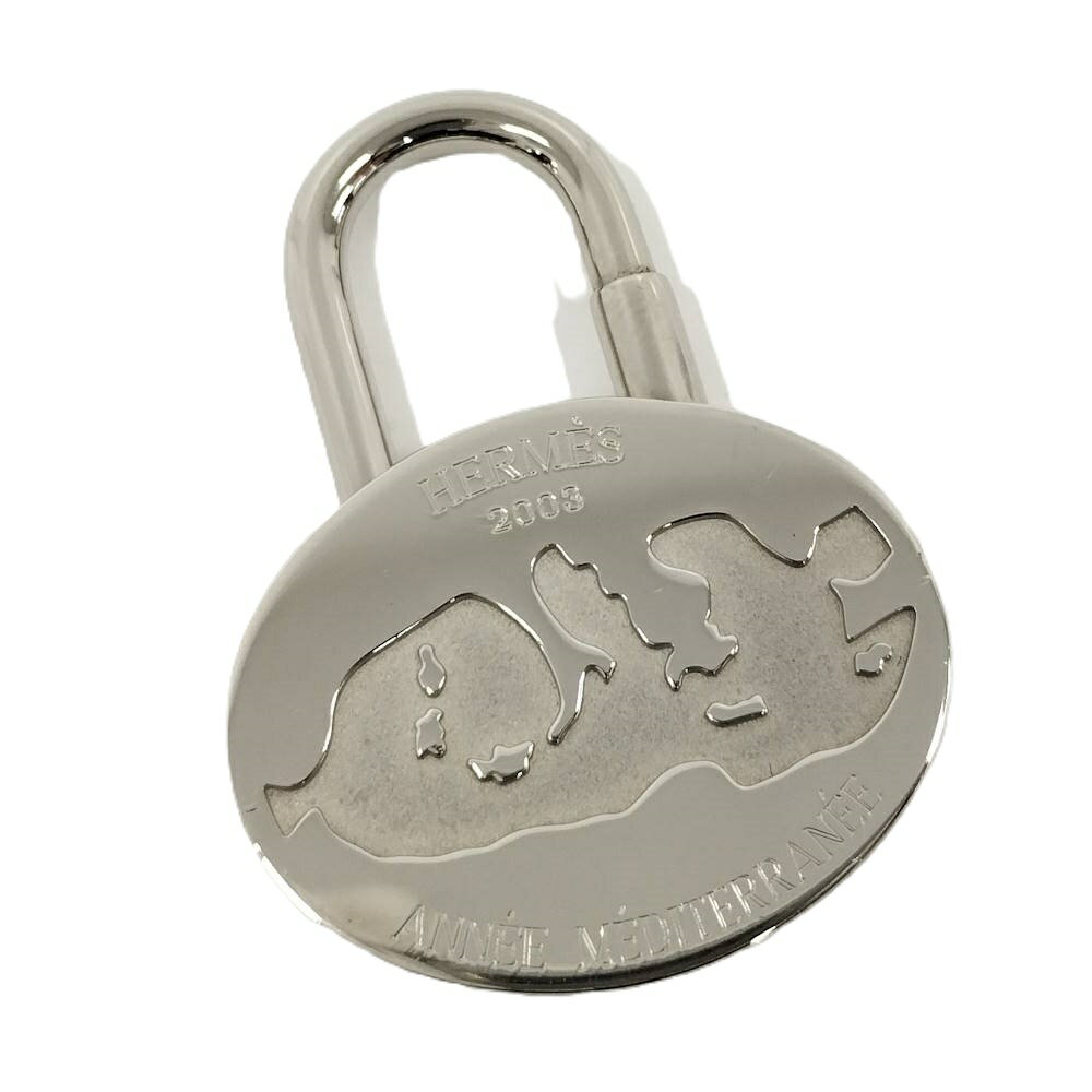 Rakuten - 【中古】HERMES カデナ 2003年限定 地中海 メッキ シルバー