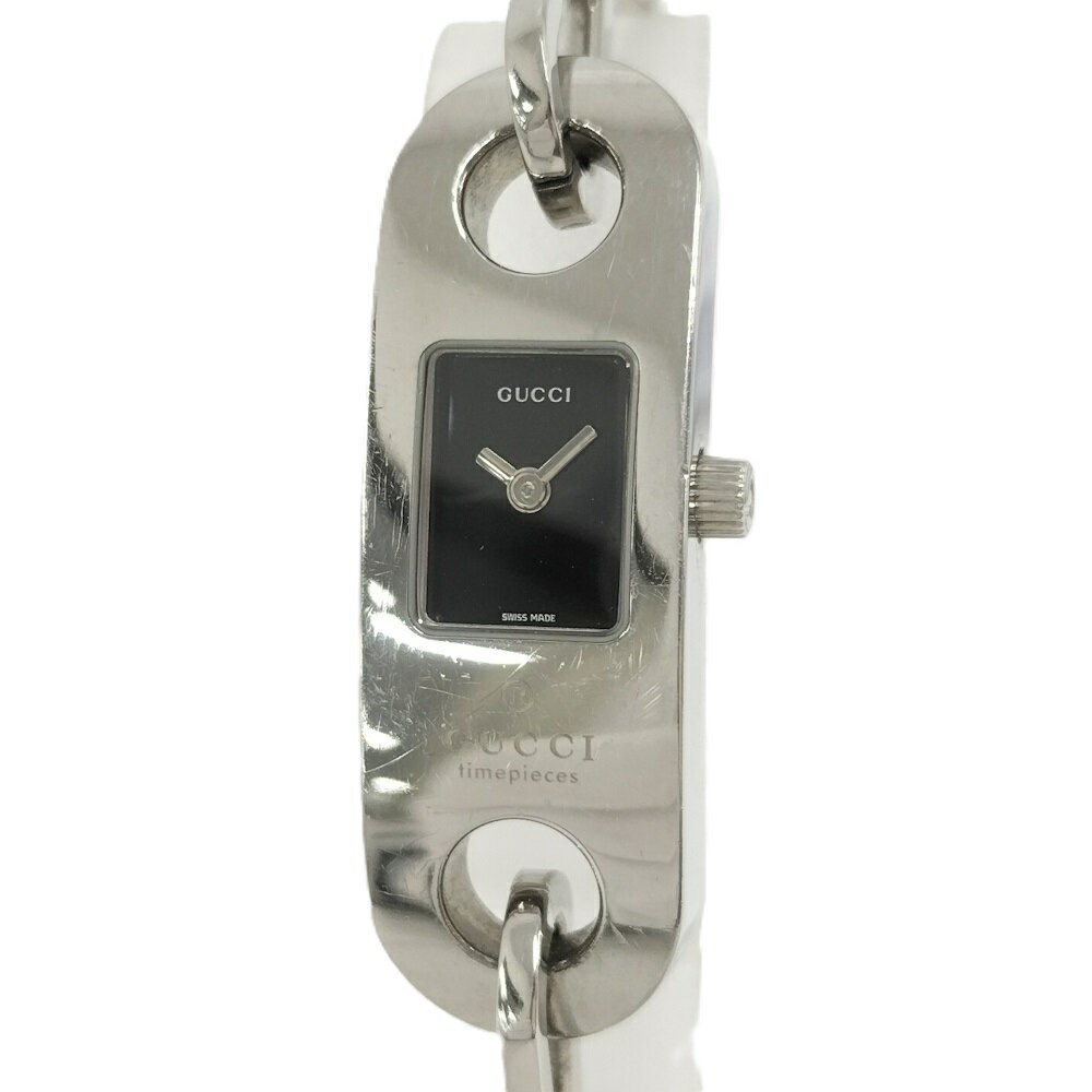 【中古】GUCCI 腕時計 SS クオーツ ブ�