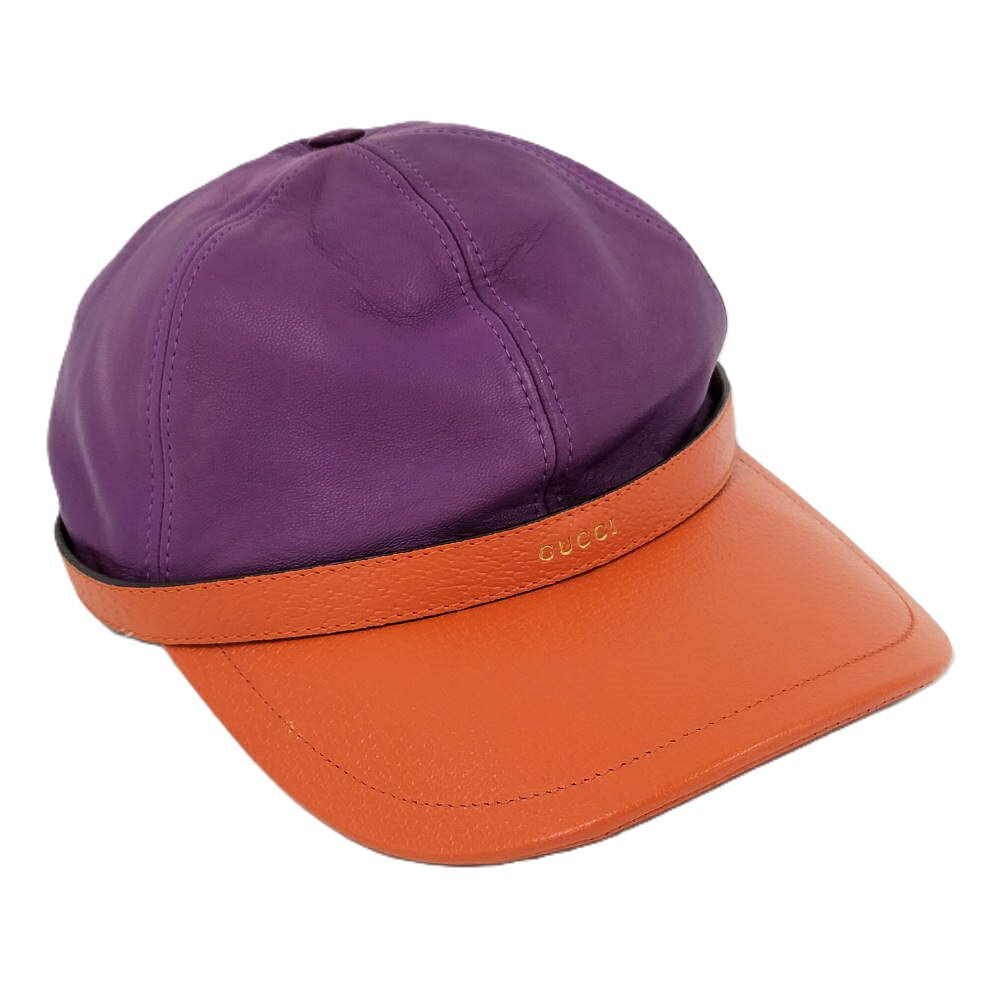 Rakuten - 【中古】GUCCI キャップ バイカラー 728964 サイズ M