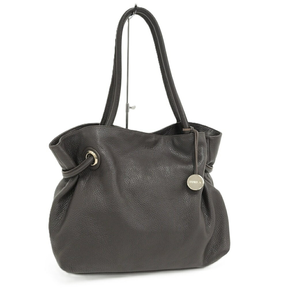 Rakuten - 【中古】FURLA カルメン トートバッグ レザー ブラウン