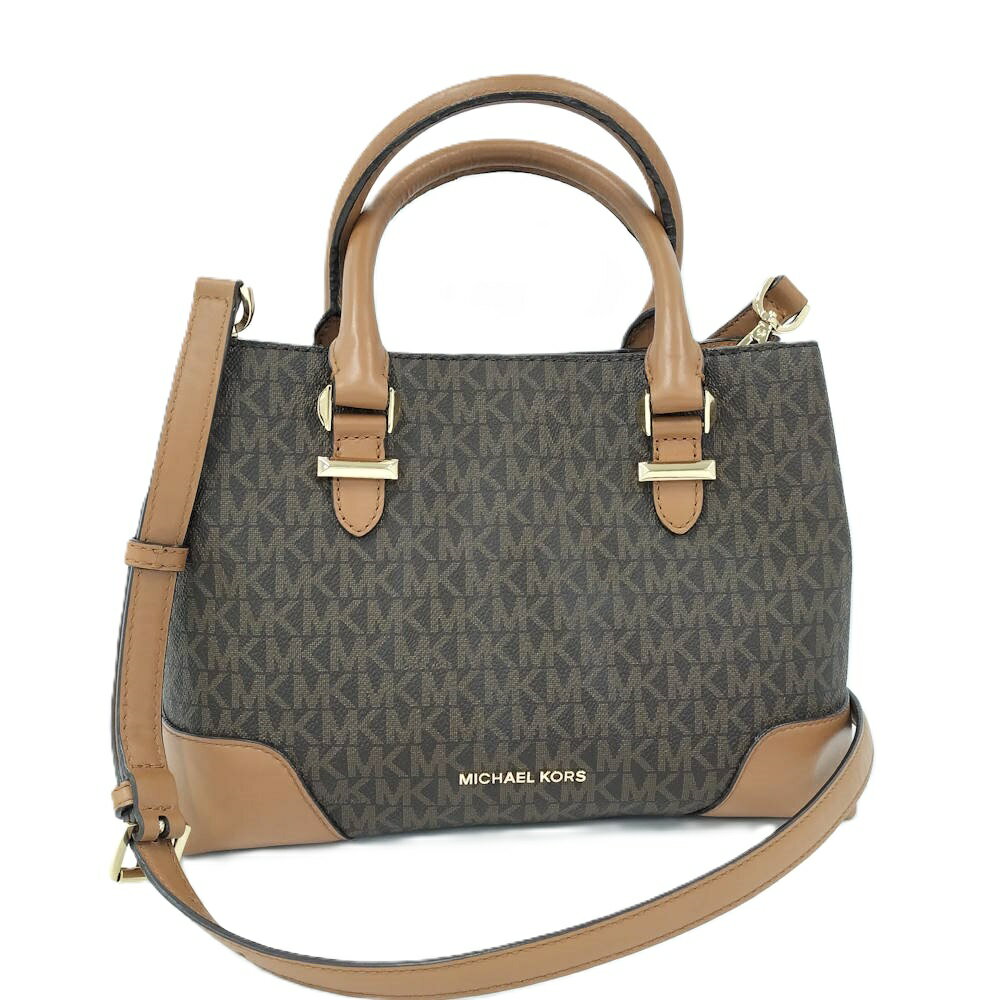 乐天商城 - 【中古】MICHAEL KORS 2WAYトートバッグ シグネチャー
