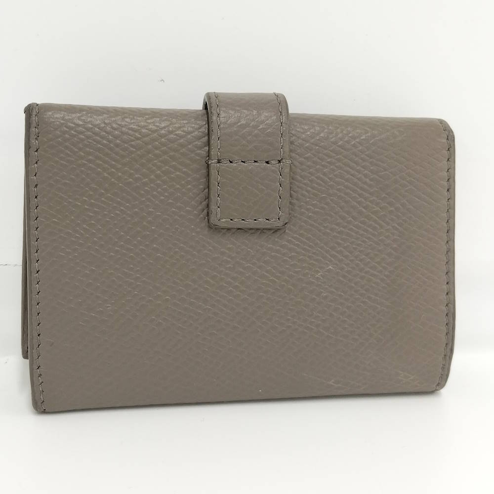 【中古】CELINE 6連キーケース レザー グレージュ