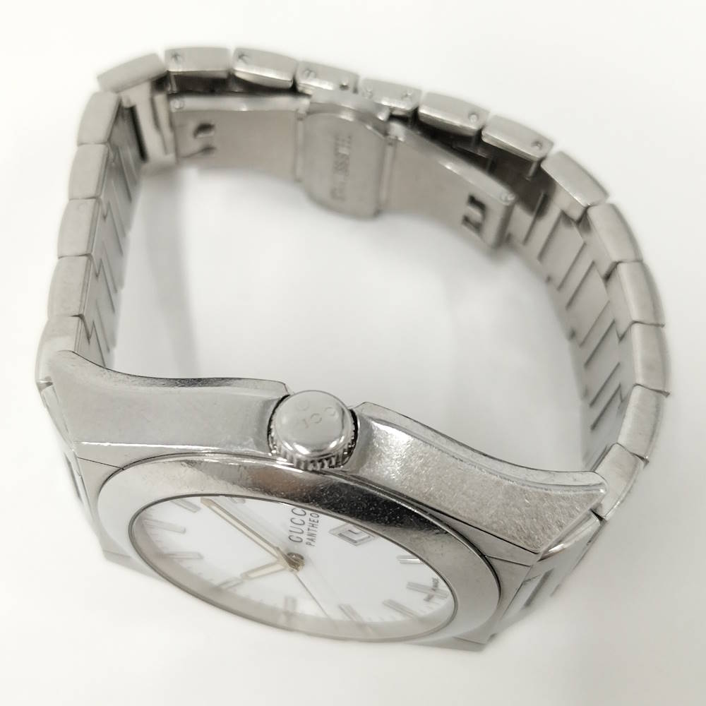JJcollectionの【中古】GUCCI 腕時計 SS クオーツ ホワイト文字盤｜アングル2