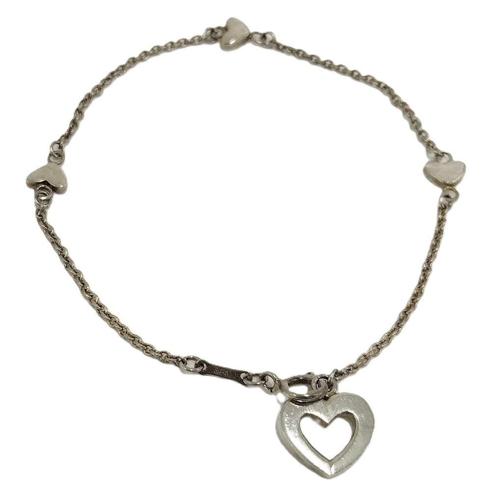 ト*ト様 TIFFANY&Co ティファニー ブレスレット ハートリング シルバ