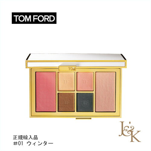 【数量限定品】TOM FORD BEAUTY トム フォード ビューティ ソレイユ アイ アンドチーク パレット ＃01 ウィンター 14g【並行輸入品】のサムネイル
