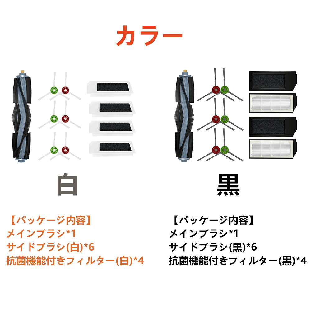 エコバックス X1 T10 消耗品 11点セット 互換 DEEBOT X1 OMNI TURBO PLUS T10 OMNI...