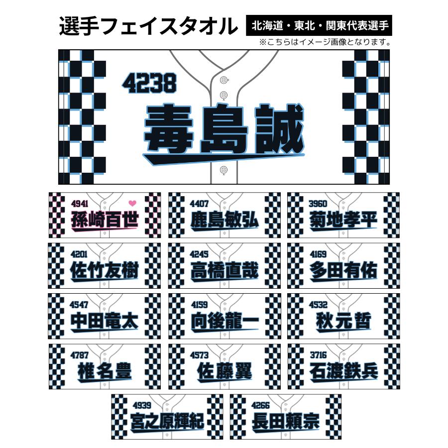 ■■■受注販売■■■　G2第6回全国ボートレース甲子園　選手名入り記念フェイスタオル｜ボートレース津　北海道　東北　関東　代表選手　■※ご注文確定後のキャンセル不可■※日時指定不可■※7月上旬順次発送■※通常商品と併せてご購入の場合、7月上旬の発送となります。