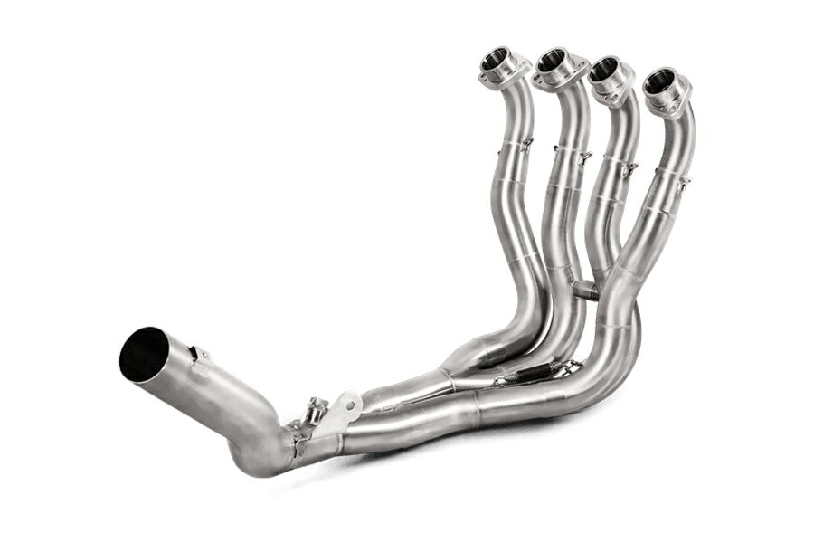 直送品 アクラポビッチ オプショナルヘッダー ステン スズキ S-S10SO12-HRC、S-S10SO13-CUBT用 バイク マフラー オプション AKRAPOVIC SUZUKI E-S10R6