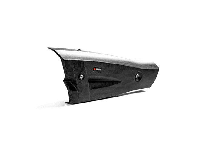 直送品 アクラポビッチ ヒートシールド カーボン ホンダ Monkey125 18-23 AKRAPOVIC HONDA P-HSH125R1
