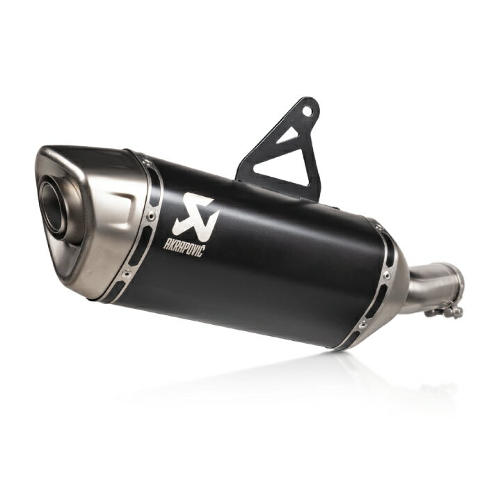 直送品 アクラポビッチ スリップオンライン チタン ブラック EC/ECE ホンダ XL750 TRANSAL (23-25) AKRAPOVIC HONDA S-H7SO6-HRTBL