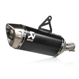 直送品 アクラポビッチ スリップオンライン チタン ブラック EC/ECE ホンダ XL750 TRANSAL (23-25) AKRAPOVIC HONDA S-H7SO6-HRTBL