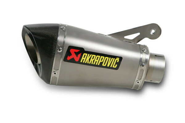 直送品 アクラポビッチ スリップオンライン チタン EC/ECE BMW S1000RR (10-14) S1000R (14-16) AKRAPOVIC BMW S-B10SO1-HASZ