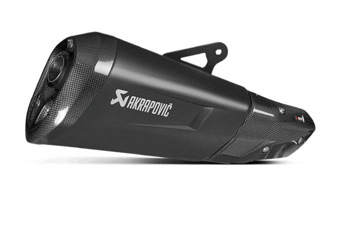 直送品 アクラポビッチ スリップオンライン チタン EC/ECE BMW S1000XR(15-19) AKRAPOVIC BMW S-B10SO7-HZDFT