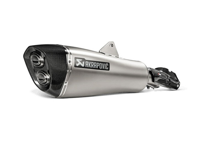 直送品 アクラポビッチ スリップオンライン チタン EC/ECE BMW R1250RT (19-23) AKRAPOVIC BMW S-B12SO21-HALAGT