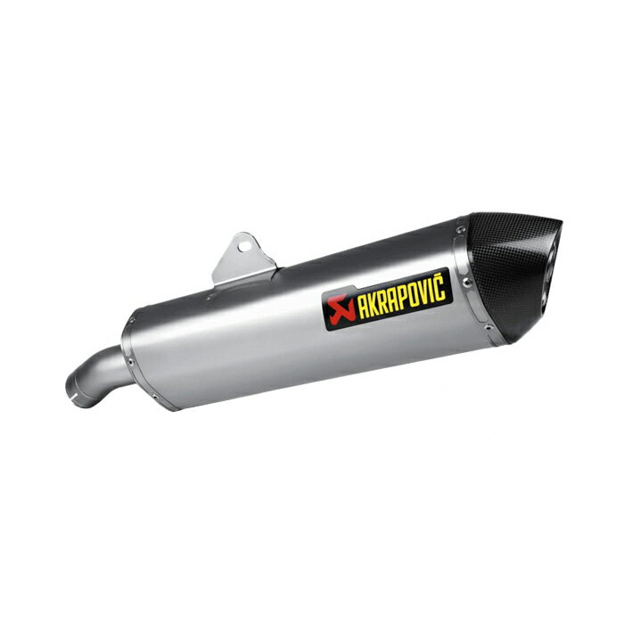 直送品 アクラポビッチ スリップオンライン チタン EC/ECE BMW F800R (09-16) F800GT (13-16) AKRAPOVIC BMW S-B8SO4-HRT