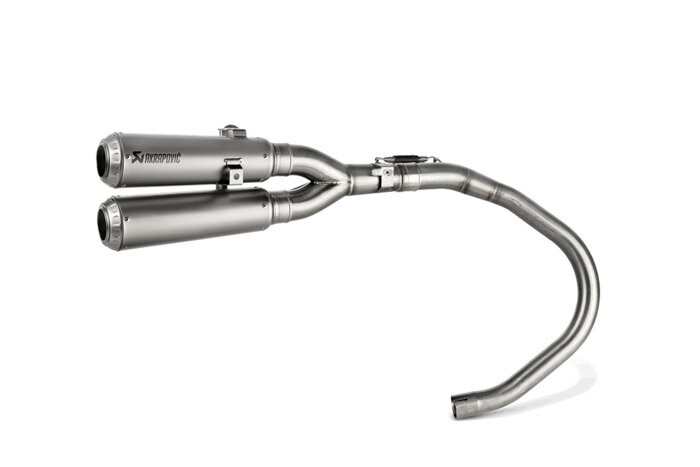 直送品 アクラポビッチ スリップオンライン チタン ホンダ Monkey125 (18-23) AKRAPOVIC HONDA S-H125SO5-FFT