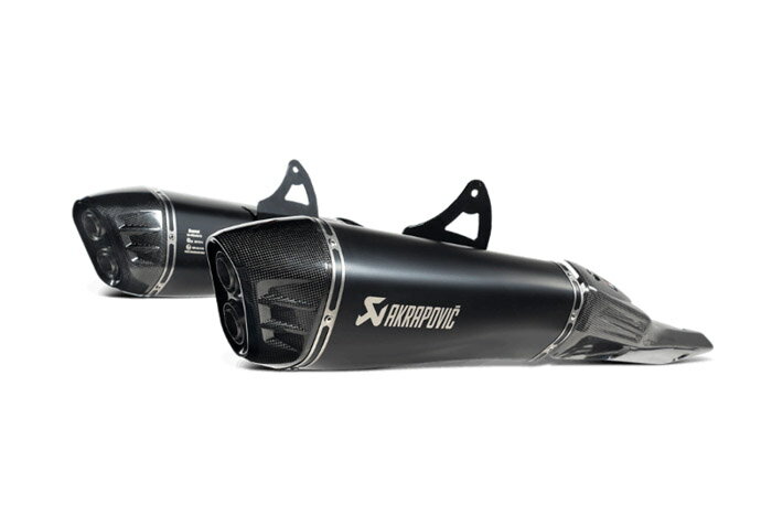 直送品 アクラポビッチ スリップオンライン チタン ブラック EC スズキ HAYABUSA (21-23) AKRAPOVIC SUZUKI S-S13SO4-HRAATBL