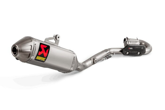 直送品 アクラポビッチ エボリューションライン チタン スズキ RM-Z450 (18-23) AKRAPOVIC SUZUKI S-S4MET11-BNTA