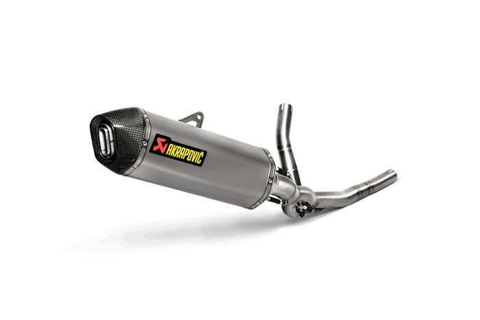直送品 アクラポビッチ レーシングライン チタニウム スズキ V-STROM650 (17-23) AKRAPOVIC SUZUKI S-S6R9-WT