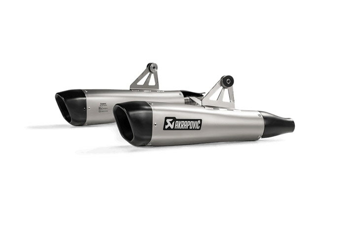 直送品 アクラポビッチ S-T12SO4-HCQT スリップオンライン 専用チタン BONNEVILLE T100(17-20) BONNEVILLE T120(16-20) AKRAPOVIC