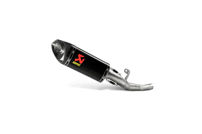 直送品 アクラポビッチ スリップオンライン カーボン トライアンフ STREET TRIPLE 765 S/R/RS (17-19) AKRAPOVIC TRIUMPH S-T7SO2-APC