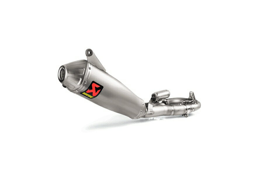 直送品 アクラポビッチ エボリューションライン チタン ヤマハ YZ250F (19-23) WR250F (19-23) FANTIC XEF250 Trail (22-23) AKRAPOVIC YAMAHA S-Y2MET16-CIBNTA
