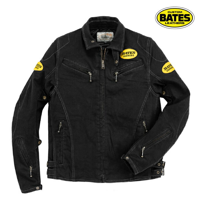 ベイツ SA-D2515STD ストレッチウォッシュデニムジャケット BATES バイク アメリカン...