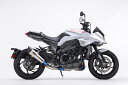 ■リアルスペック チタンフルエキゾースト適応車両：KATANA 19-21 GSX-S1000/F(ABSのみ) -21適合型式：2BL-GT79B,EBL-GT79A重量：約4.0（STD：約10.0）最高出力：147.6ps（STD：142.1ps）最大トルク：10.8kg-m（STD:10.3kg-m）集合方式：4-2-1・オイル交換可・オイルフィルター交換可・純正オプションセンタースタンド使用不可・純正オプションパニアケース装着不可※政府認証※車検対応商品概要等 ：チタンマシンベンドフルエキゾーストを採用し、大幅な軽量化を実現。低回転域から全域に渡り大幅なパワー&トルクアップを達成。コントロールしやすく刺激的な加速性能を体感できます。サイレンサーエンド部にドライカーボンを採用した、ニューデザインの異形メガホンサイレンサーを採用。スタイリッシュでレーシーなサウンドを実現した超軽量マフラーが完成しました。