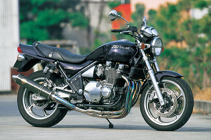 直送品 アールズギア ワイバン Sタイプ チタンドラッグブルー カワサキ ZEPHYR1100 KAWASAKI R's Gear WK01-1SDB
