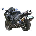 直送品 アールズギア スリップオン ツインタイプ カーボン カワサキ ZZR1400/ZX-14 06-07 KAWASAKI R's Gear WK09-03CF