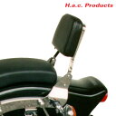 エイチーエーシー・プロダクツ 8821 バックレスト ヤマハ XVS650 DRAG STAR H.a.c. Products バイク シーシーバー