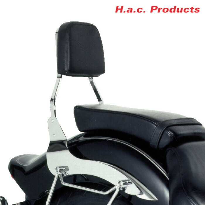 エイチーエーシー・プロダクツ 8829 バックレスト ヤマハ XVS1100 DRAG STAR H.a.c. Products バイク シーシーバー