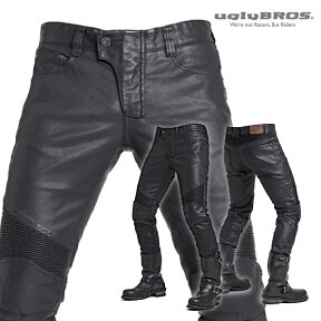 アグリブロス トリトン｜スリムストレートフィット CE規格パッド付 uglyBROS MOTO PANTS TRITON メンズ バイク ジーンズ