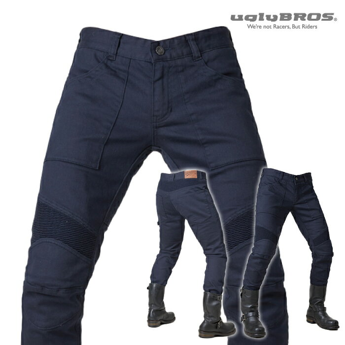 乐天商城 - アグリブロス スミス・ケブラー｜スリムフィット CE規格パッド付 uglyBROS MOTO PANTS SMITH-K メンズ バイク ジーンズ