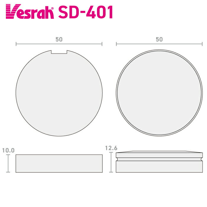 ベスラ SD-401 レジンブレーキパッド ビンテージ バイク カワサキ 400SS H1 W3 750RS H2 Z2 Z750 Four Z750RS Z1 Z1A Z1B