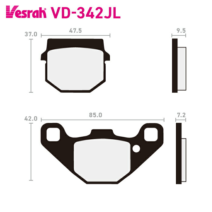 ٥ VD-342JL 󥿡ɥ᥿ѥå Х ץꥢ SX50 Ltd RS4 50 RS4 125 GPR125 Tuono125 RX125 CR150 GPR150 ҥ硼 SD50 GD125 EXIV