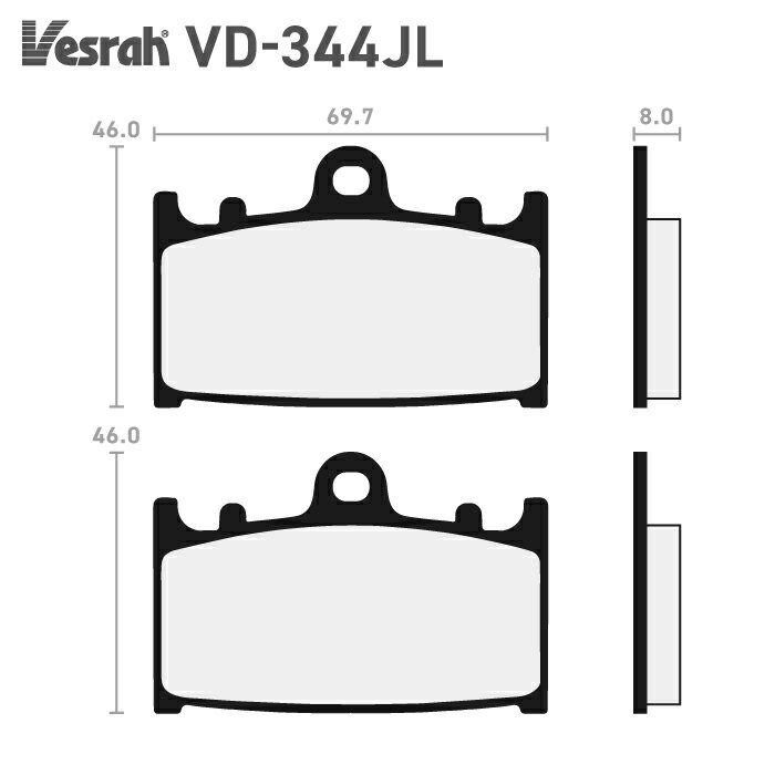 ٥ VD-344JL 󥿡ɥ᥿ѥå Х  GSR400A GSR600 GSF650S GSF650SA GSX650F SV1000SZ 掠 ZX600 KLE1000 KLZ1000 ZR1200 VN1700