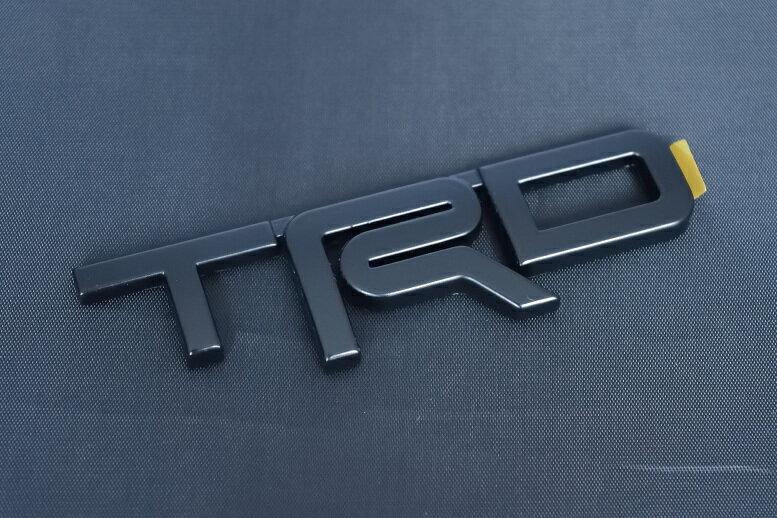 Emblems - 「TRD」文字 エンブレム 海外仕様純正アクセサリー